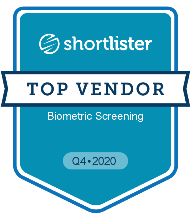 Shortlister | Top Vendor | Biometric Screening | Q4 2020